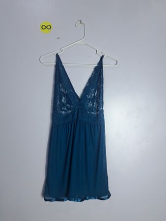Blue Lace Chemise