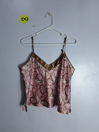 Pink Paisley Top