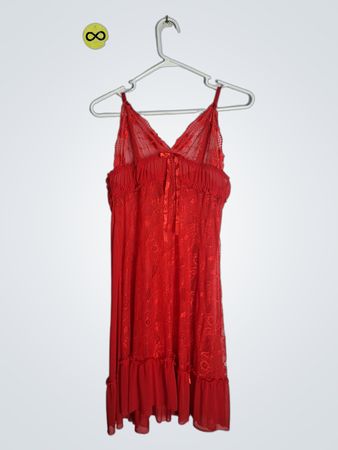 Red Lace Chemise