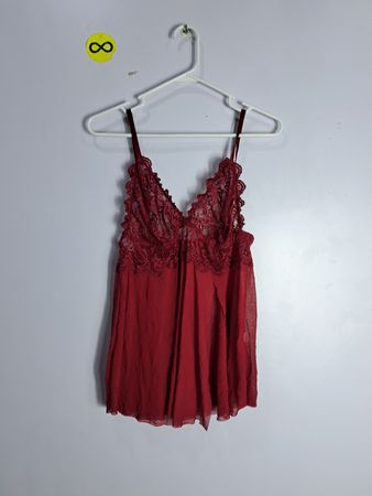 Red Lace Camisole