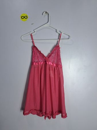 Pink Lace Chemise