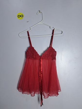 Red Lace Chemise