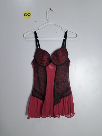 Red Lace Chemise