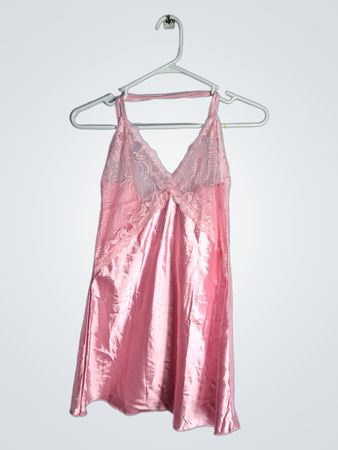 Pink Lace Nightgown