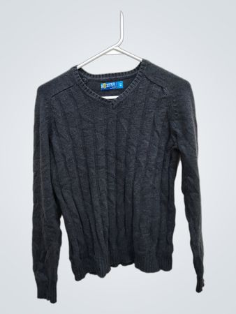Gray Knit Sweater