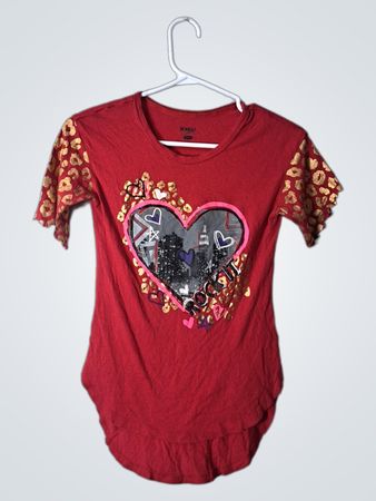 Bongo Red Graphic T-Shirt