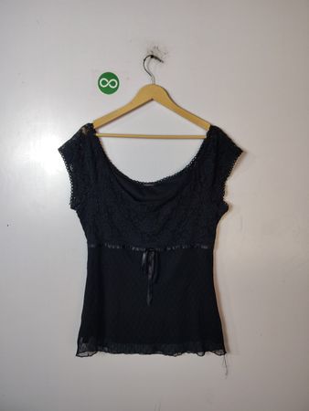 Black Lace Top