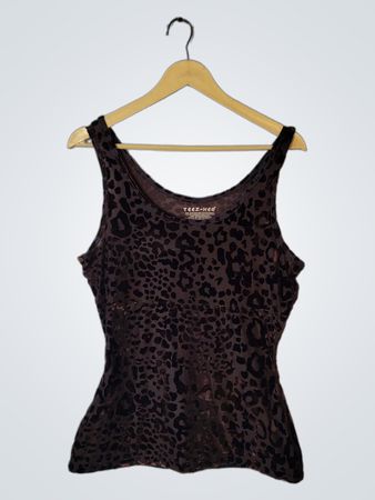 Teez-Her Leopard Print Tank Top