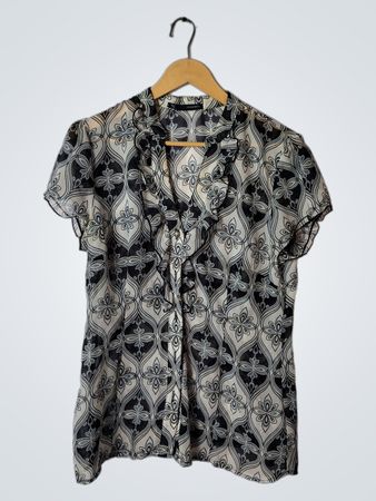 Maurice's Short Sleeve Blouse