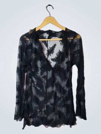 Black Lace Top