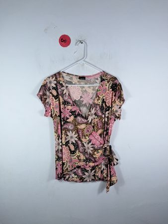 Gemma Floral Tie-Top