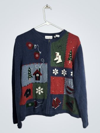 Croft & Barrow Petite Christmas Sweater