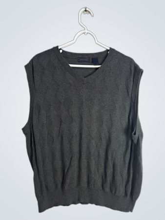 Saddlebred Gray Sweater Vest