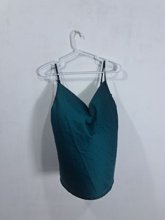 Teal Spaghetti Strap Top