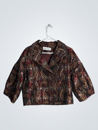 Dizzy Lizzie Paisley Brocade Jacket