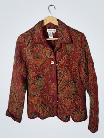 Coldwater Creek Paisley Jacket
