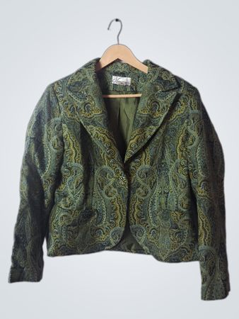 Dressbarn Paisley Pattern Blazer