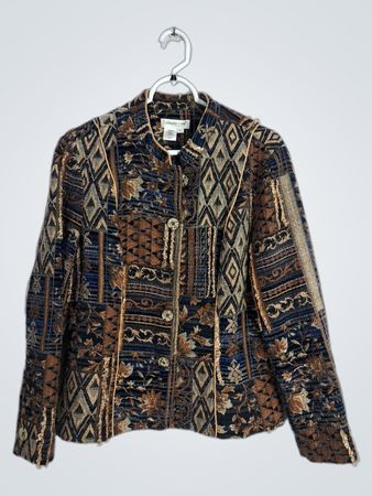 Coldwater Creek Women's Patterned Blazer
