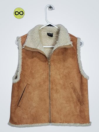 Cajori Women's Suede Sherpa Lined Vest