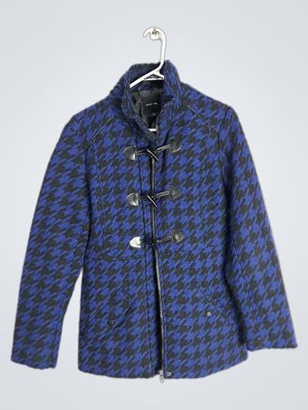 Rampage Houndstooth Duffle Coat
