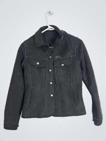 Outback Trading Co. Black Suede Jacket