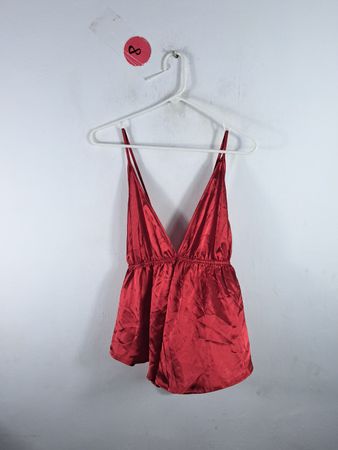 Red Spaghetti Strap Camisole