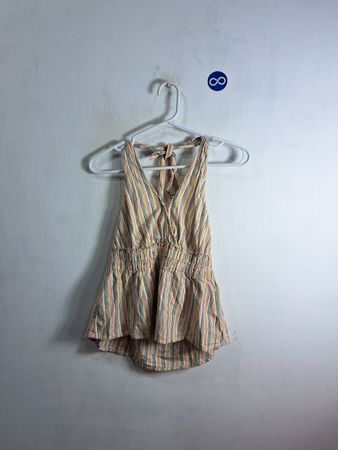 Striped Halter Top