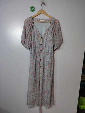 Lauren Conrad Floral Midi Dress