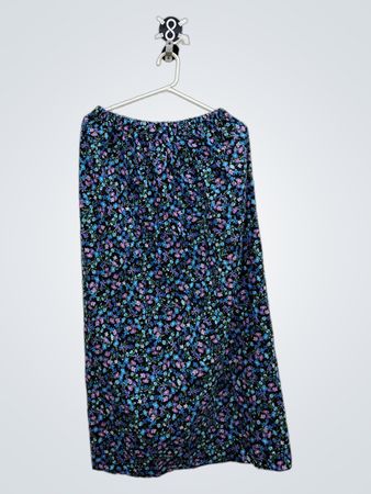Floral Print Maxi Skirt