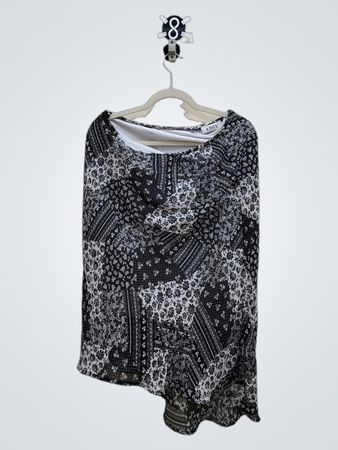 A. BYER Patchwork Print Skirt