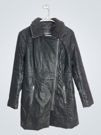 Guess Faux Leather Biker Jacket