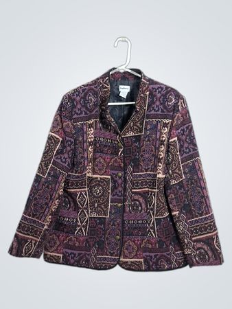 BonWorth Women's Patterned Blazer
