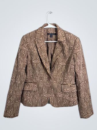 INSIGHT Women's Paisley Print Blazer