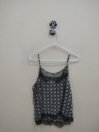 Ambiance Apparel Lace Trim Cami