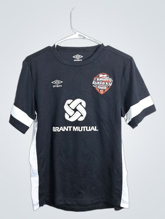Umbro Brantford Galaxy Youth Soccer Jersey with number 5