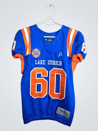 Rebel Sports Lake Zurich Football Jersey #60