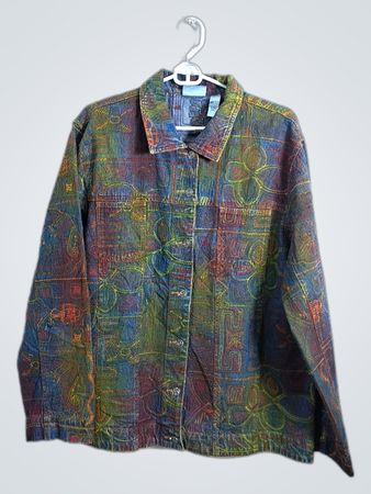 CHIGNON DESIGN 100% Cotton Embroidered Jacket