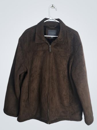 Covington Men's Brown Suede-like Jacket