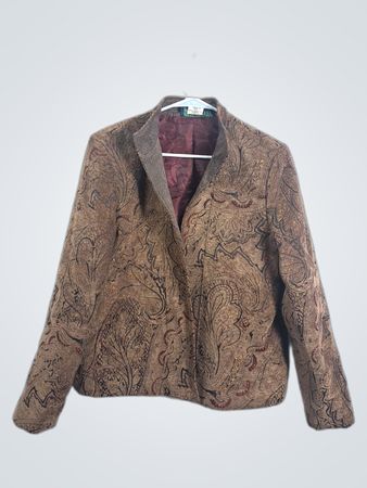 COLLECTION Women's Paisley Blazer