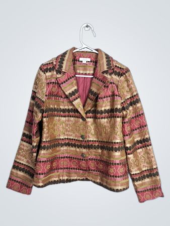 Women's Patterned Blazer