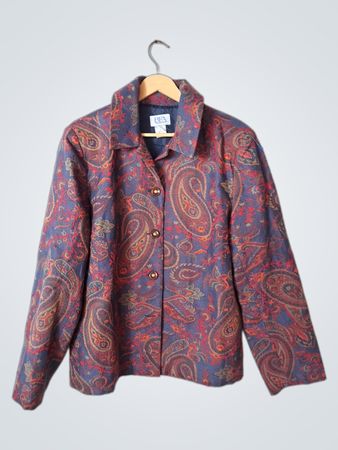 BFA Classics Paisley Print Blazer