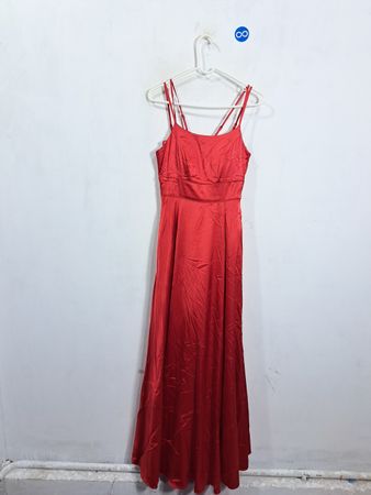 My Michelle Red Spaghetti Strap Maxi Dress