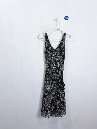 Ann Taylor Loft Floral Print Sleeveless Dress