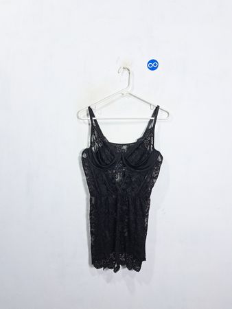 Black Lace Bodysuit