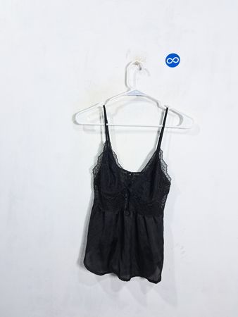 Victoria's Secret Black Lace Cami Top