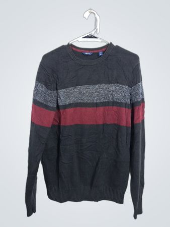 IZOD Striped Crewneck Sweater