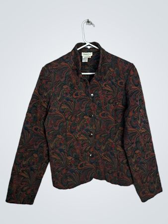 Coldwater Creek Women's Paisley Print Jacket