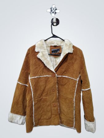 Michael Michelle Suede and Faux Fur Lined Jacket