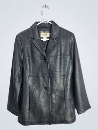 SONOMA Jean Company Lambskin Leather Blazer