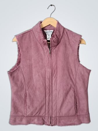 Pendleton Women's Pink Fleece Lined Vest